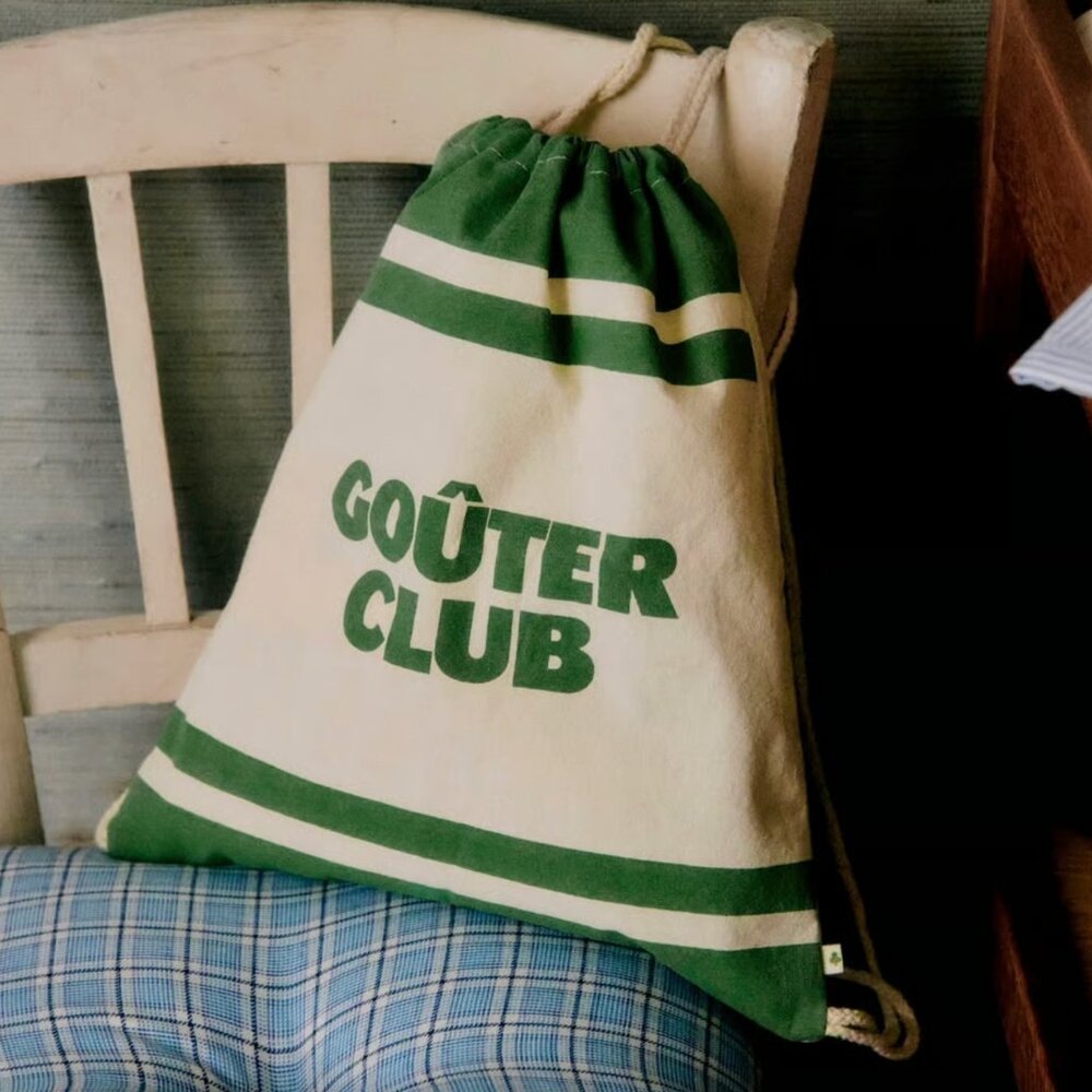 Sézane Petit Goûter Club Canvas Backpack